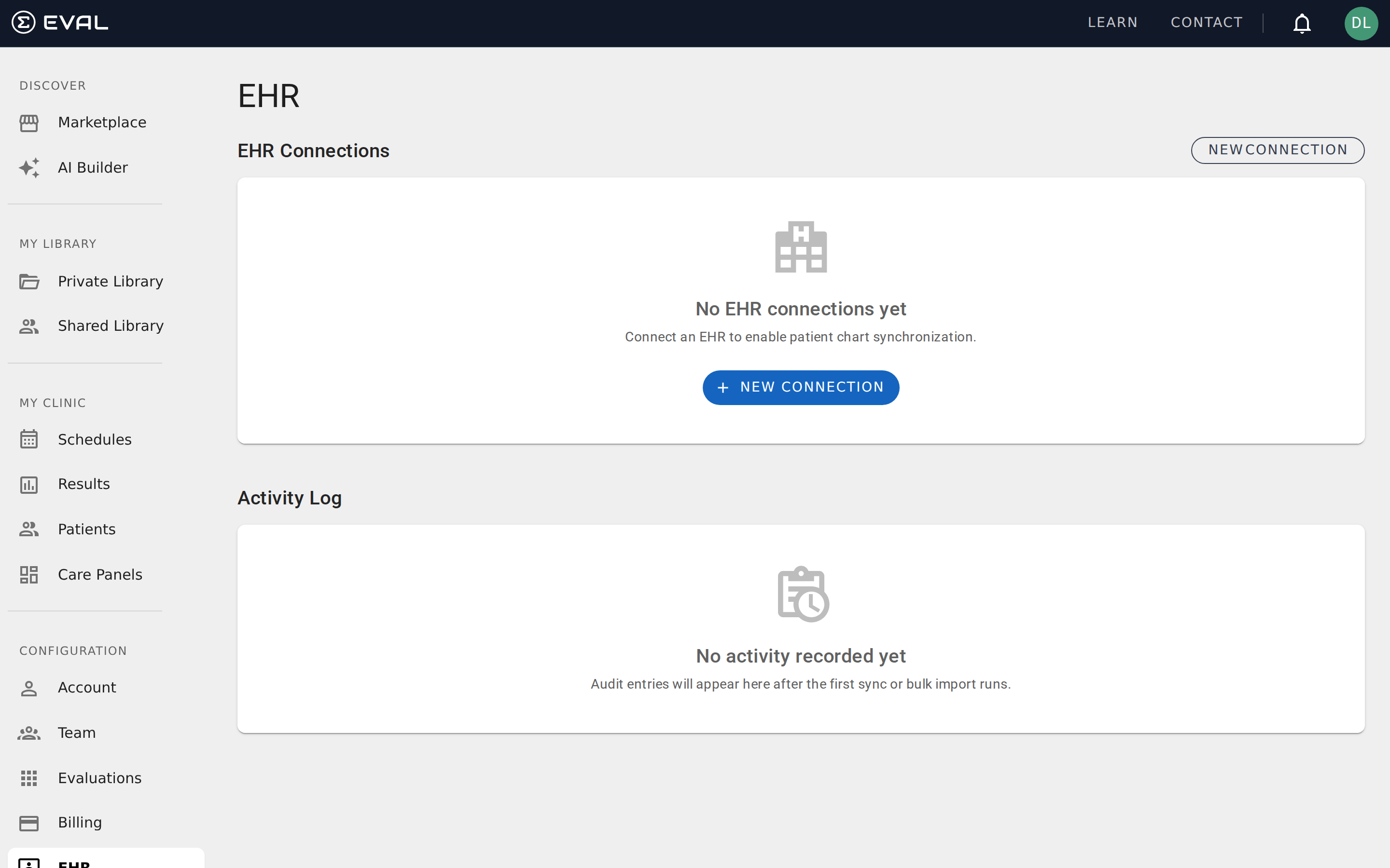 Integrations — EHR Connections Overview